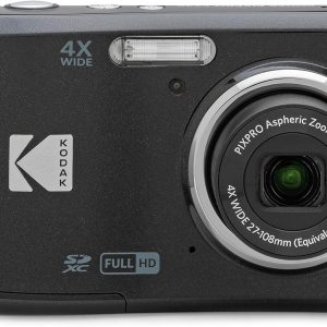 KODAK PIXPRO Friendly Zoom FZ45-BK 16MP Digital Camera with 4X Optical Zoom 27mm Wide Angle and 2.7" LCD Screen