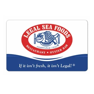 Legal Sea Foods $25 eGift Card