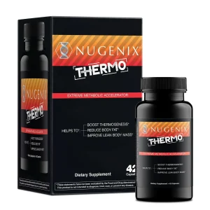 Nugenix Thermo Men's Fat Burner Supplement, Extreme Metabolic Accelerator with Chromax, 42 Count